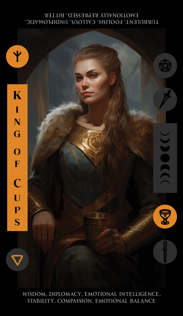 King of Cups tarot card