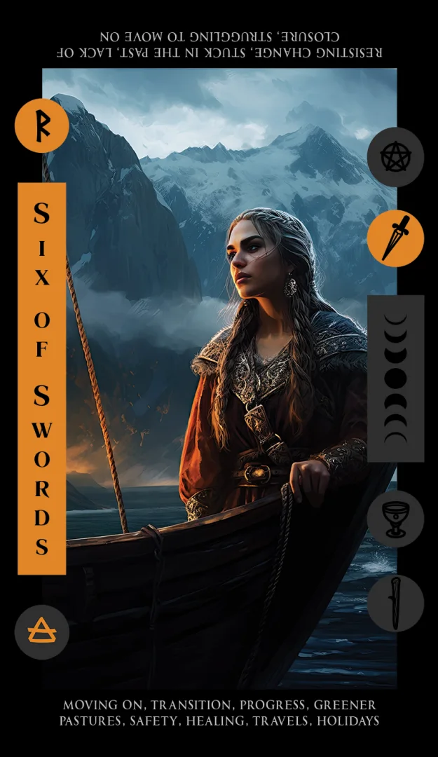 Six of Swords tarot card